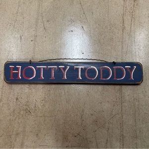 Ole Miss Hotty Toddy hanging wood sign UM